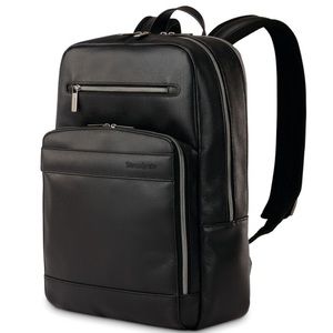Samsonite business slim leather backpack